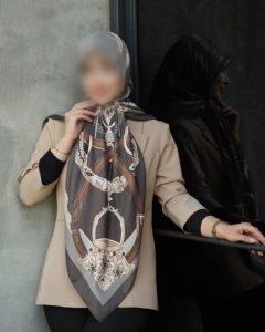 روسری ابریشم توییل