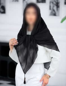 روسری نخی قواره بزرگ